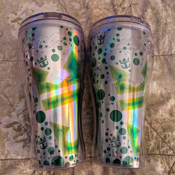 Set of 2 Coca Cola tumblers - Picture 1 of 5